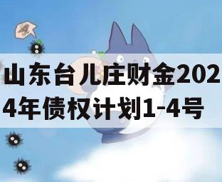 山东台儿庄财金2024年债权计划1-4号