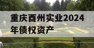 重庆酉州实业2024年债权资产