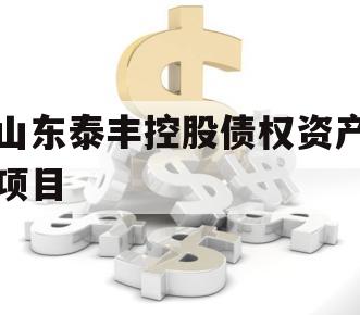 山东泰丰控股债权资产项目