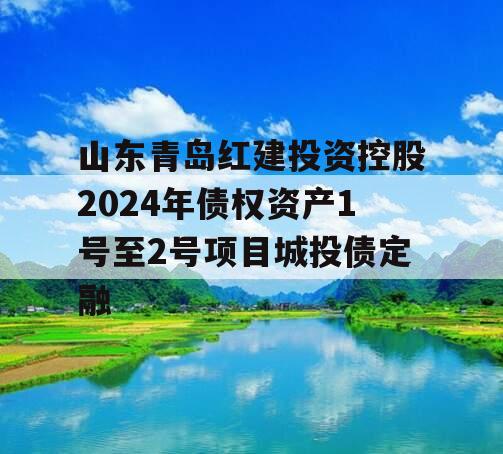 山东青岛红建投资控股2024年债权资产1号至2号项目城投债定融