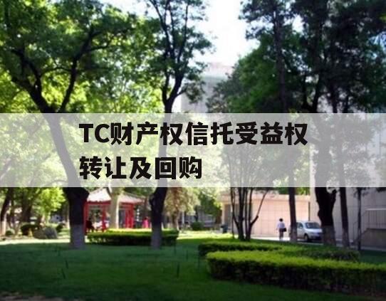 TC财产权信托受益权转让及回购