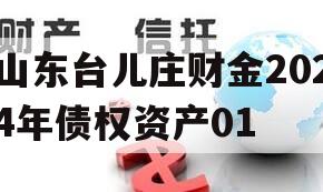 山东台儿庄财金2024年债权资产01