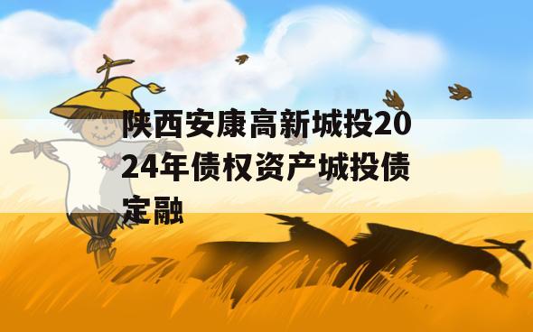 陕西安康高新城投2024年债权资产城投债定融