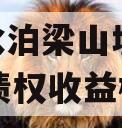 山东水泊梁山城建2024年债权收益权