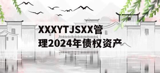 XXXYTJSXX管理2024年债权资产