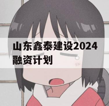 山东鑫泰建设2024融资计划