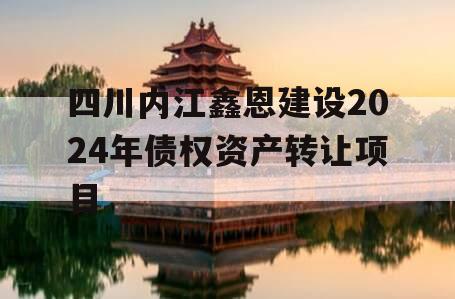 四川内江鑫恩建设2024年债权资产转让项目