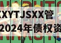 XXXYTJSXX管理2024年债权资产