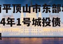 河南平顶山市东部城建2024年1号城投债定融