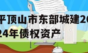 平顶山市东部城建2024年债权资产