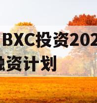 HBXC投资2024融资计划