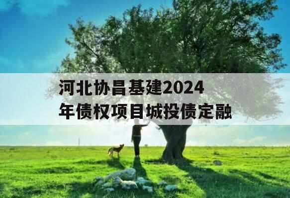 河北协昌基建2024年债权项目城投债定融