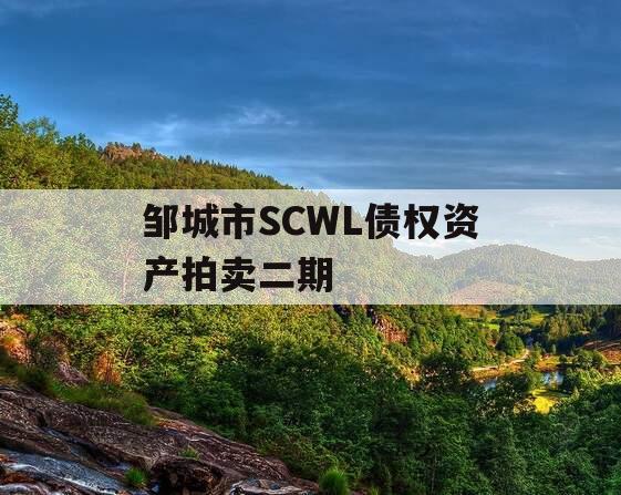 邹城市SCWL债权资产拍卖二期