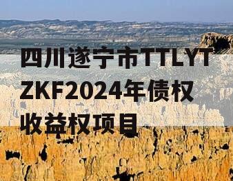 四川遂宁市TTLYTZKF2024年债权收益权项目