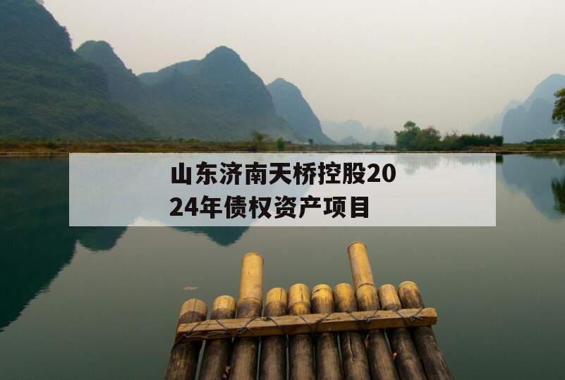 山东济南天桥控股2024年债权资产项目