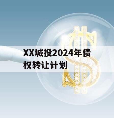 XX城投2024年债权转让计划